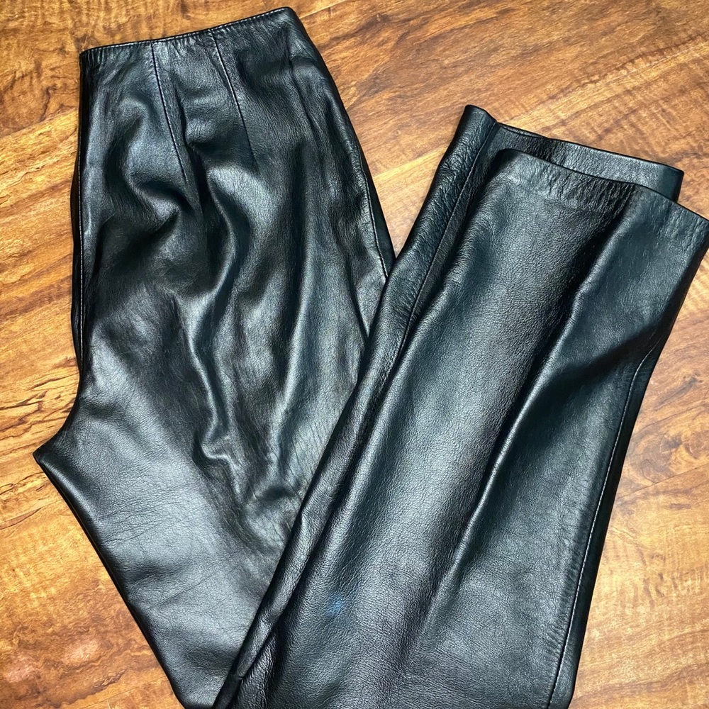 Leather pants